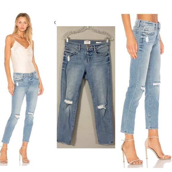 Frame Denim Le Boy Jean Mclane color size 26 - Picture 1 of 8